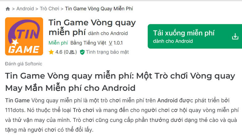 Tin game vòng quay miễn phí