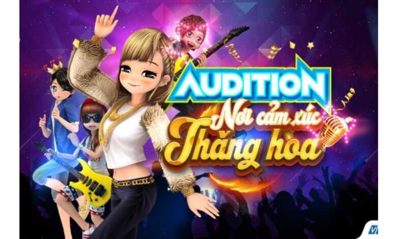 Chơi game audition online