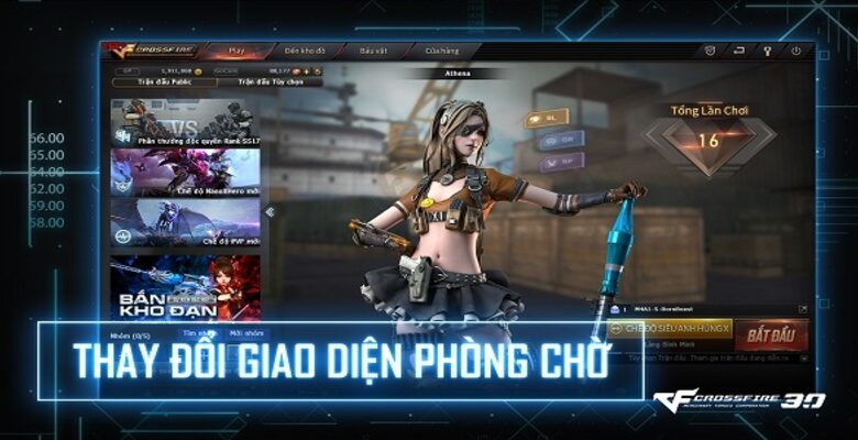 Chơi game dot kich online vtc