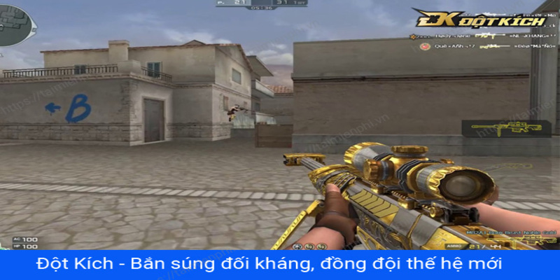 Chơi game dot kich online vtc