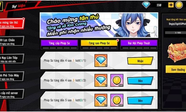 “Gia nhập” thế giới ma thuật đầy hấp dẫn khi chơi game fairy tail online