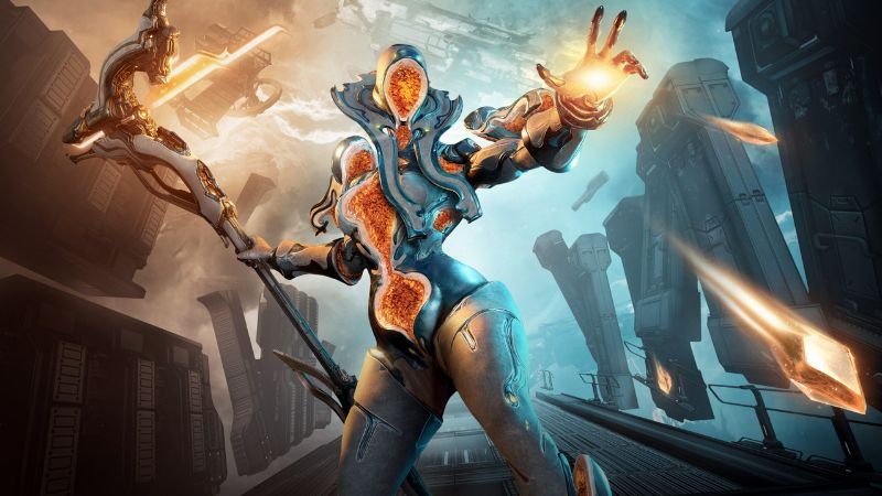 Warframe thu hút người chơi nhờ đồ họa đẹp mắt và lối chơi sáng tạo