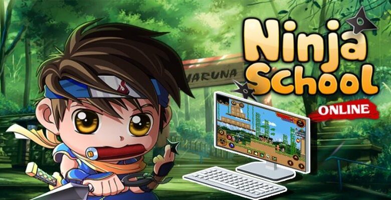 Chơi game ninja school online tren pc